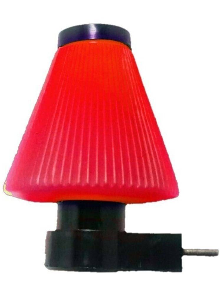     			ZESTRUM Red Bedside Table Lamp ( Pack of 1 )