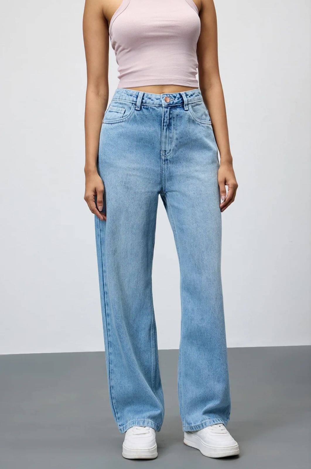     			9x denims - Blue Denim Regular Fit Women's Jeans ( Pack of 1 )