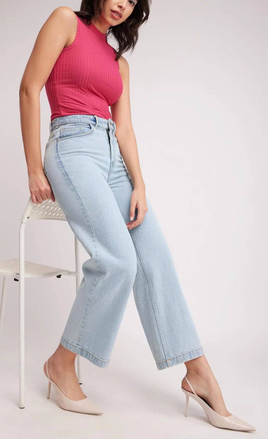     			9x denims - Blue Denim Regular Fit Women's Jeans ( Pack of 1 )