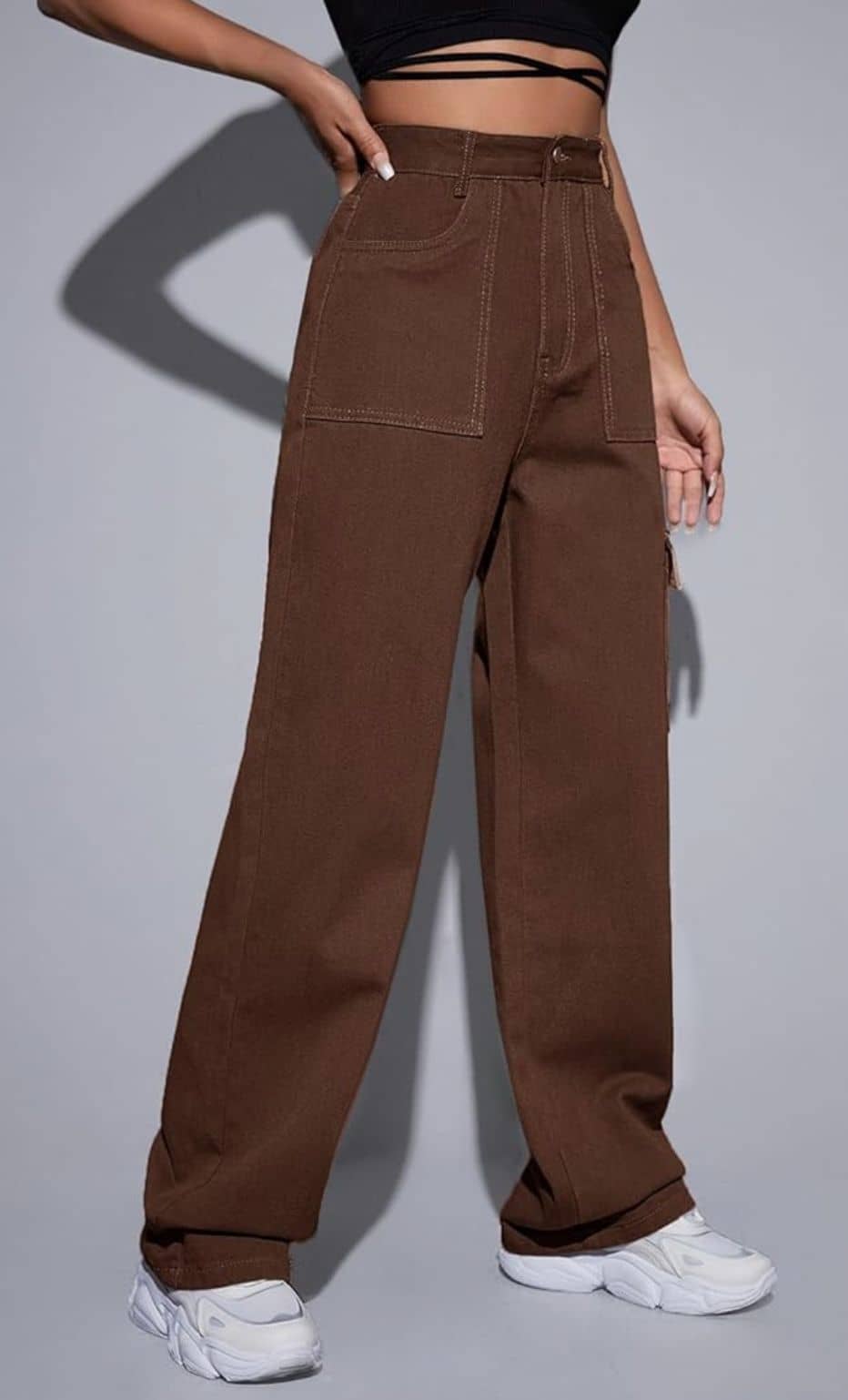 9x denims - Brown Denim Regular Fit Women's Jeans ( Pack of 1 ) - Jeans | Buy online on ZillyBuy