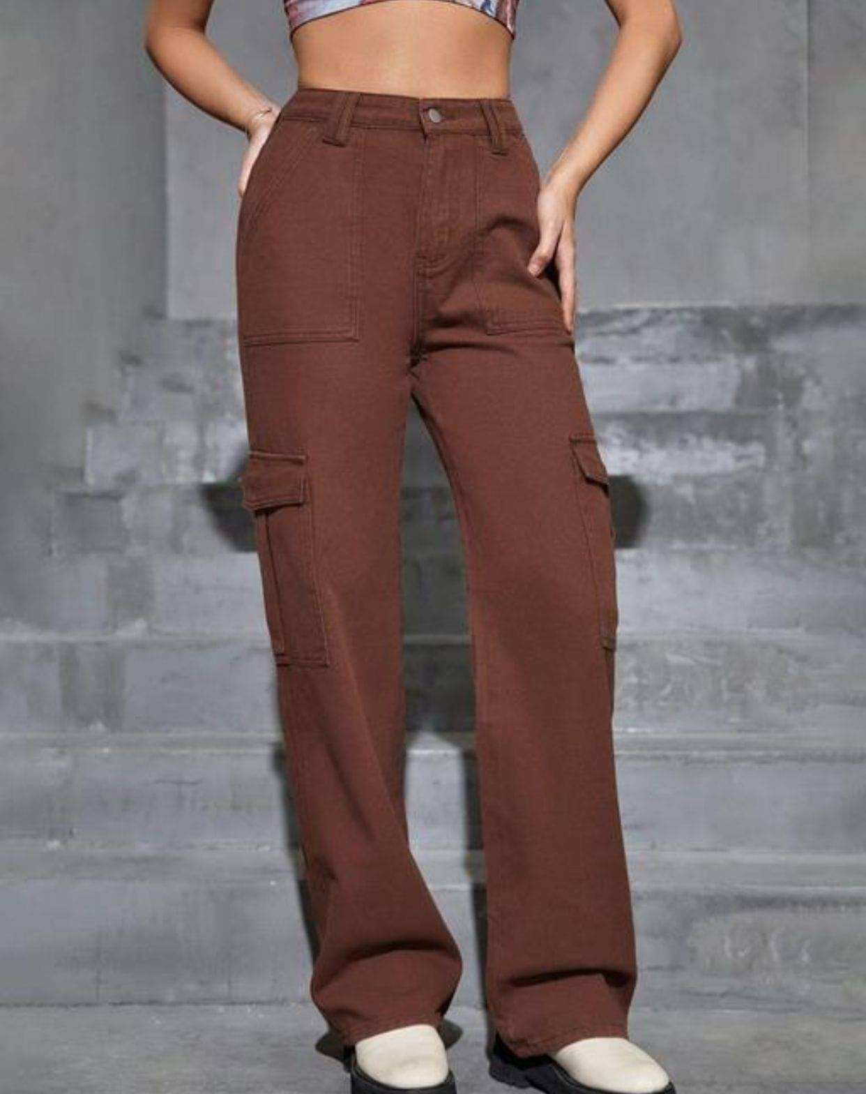     			9x denims Women's Regular Fit Mid-Rise Jeans ( Brown )