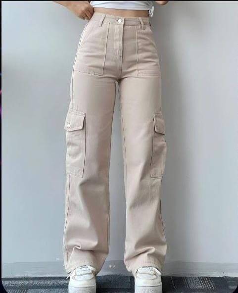     			9x denims - Cream Denim Regular Fit Women's Jeans ( Pack of 1 )