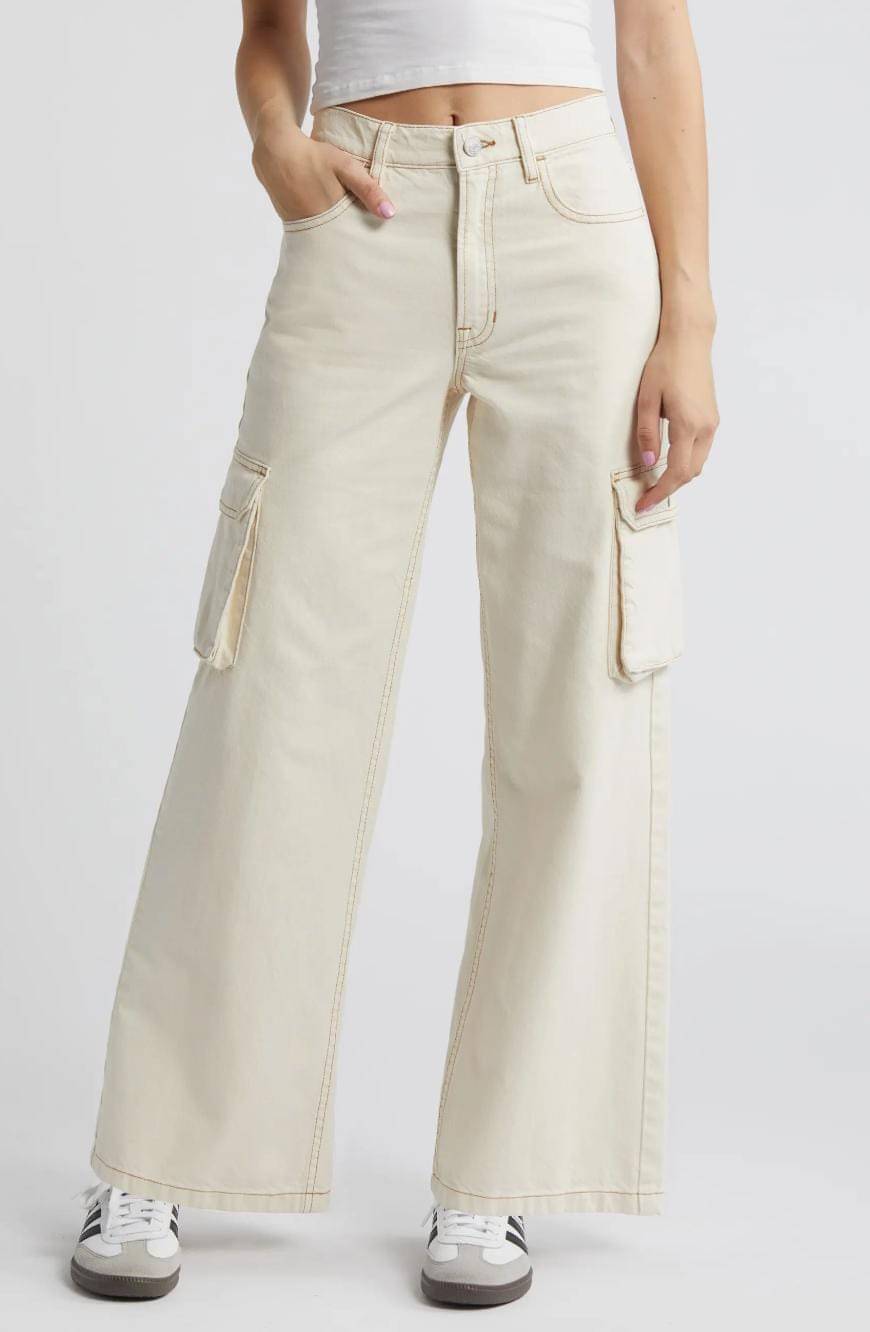    			9x denims - Cream Denim Regular Fit Women's Jeans ( Pack of 1 )