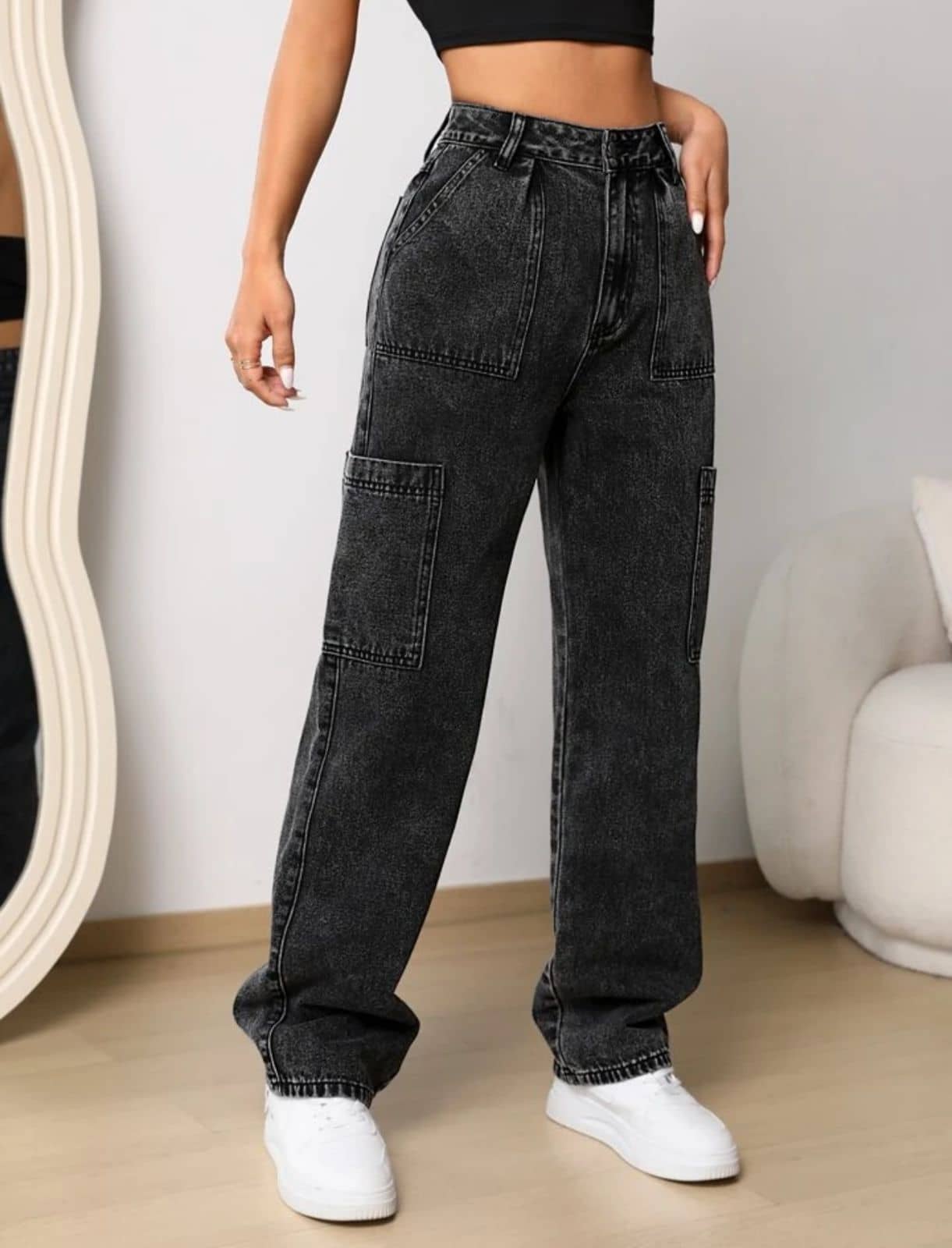 9x denims - Grey Denim Regular Fit Women's Jeans ( Pack of 1 ) - Jeans | Buy online on ZillyBuy