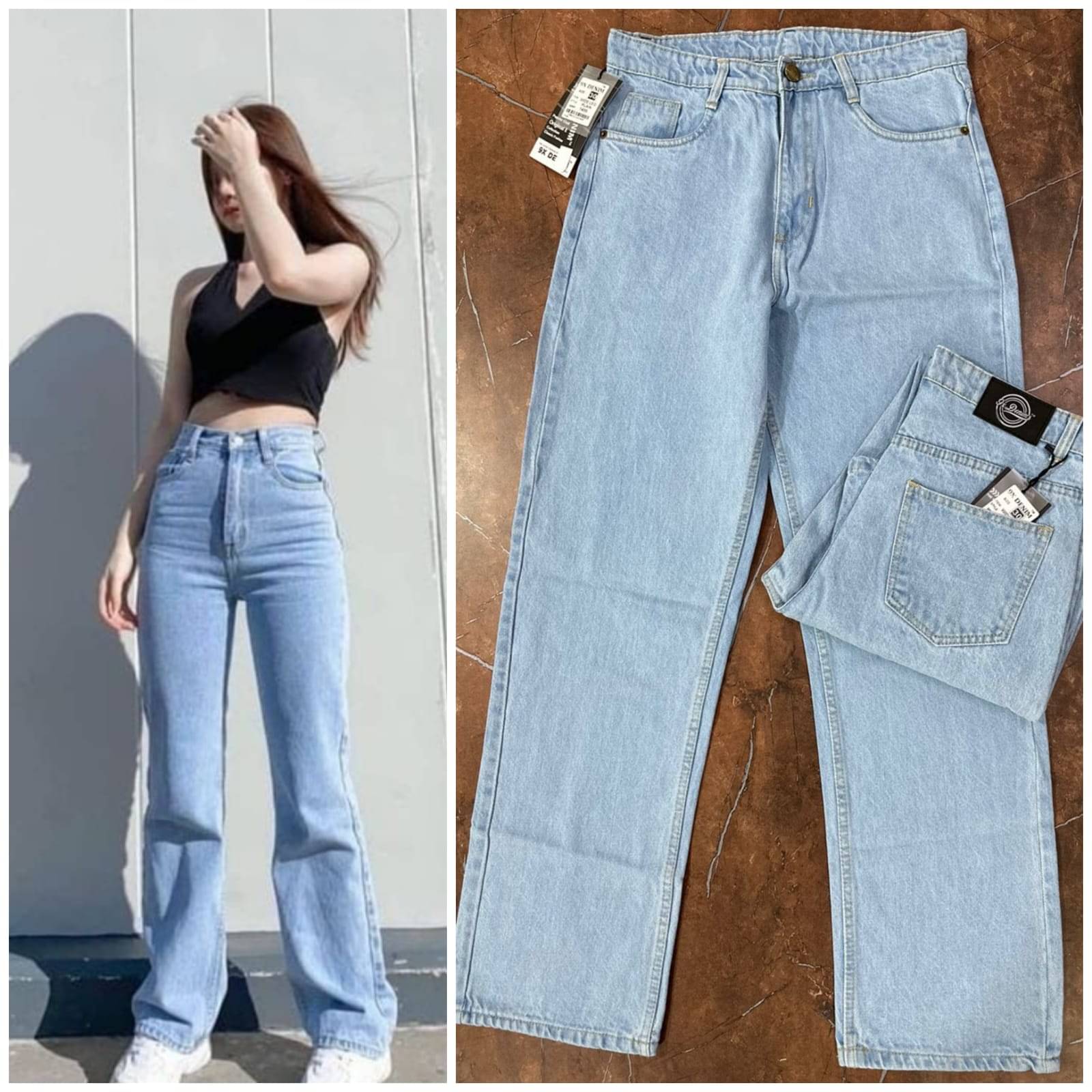     			9x denims - Ice Blue Denim Regular Fit Women's Jeans ( Pack of 1 )