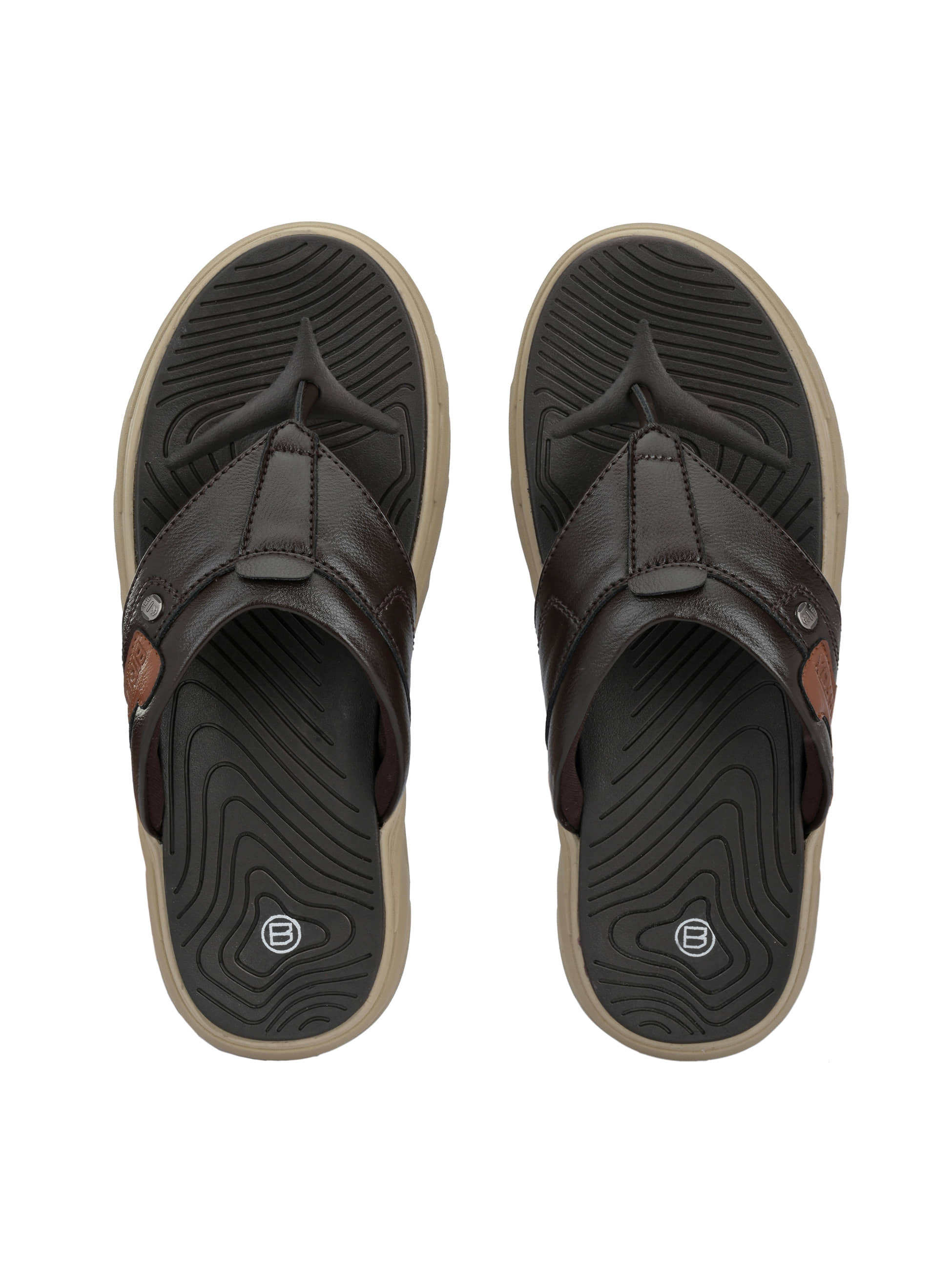 Big Fox Brown Men's Daily Slipper