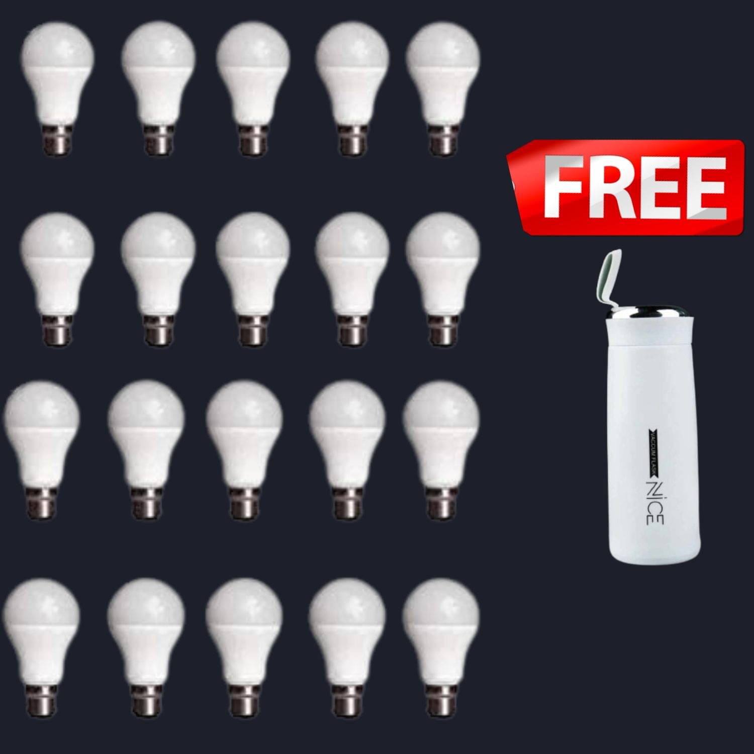    			Brite 7W Cool Day Light LED Bulb ( Single Pack )