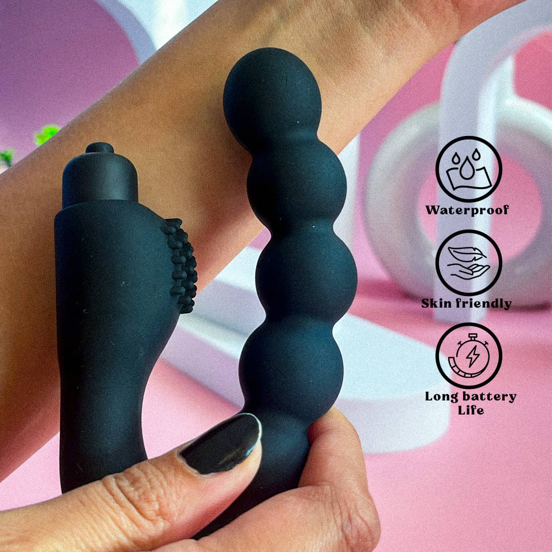     			Calmras Flexible Massager Portable Manual Massager