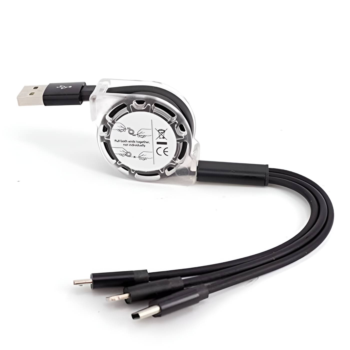 Cubes Black 5 A Multi Pin Cable 1 Meter Cubes Black 5 A Multi Pin Cable 1 Meter