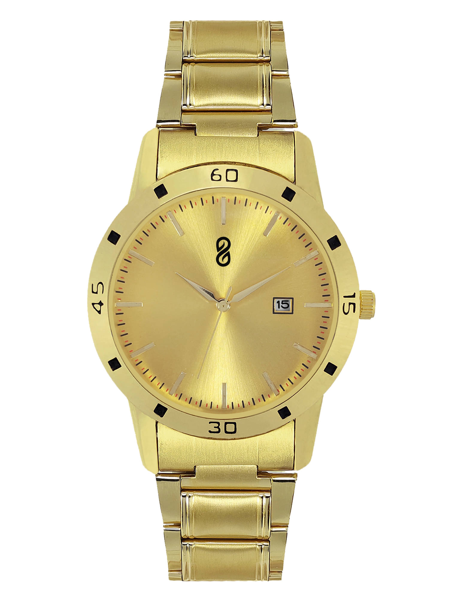     			DIGITRACK Gold Stainless Steel Analog Men's Watch