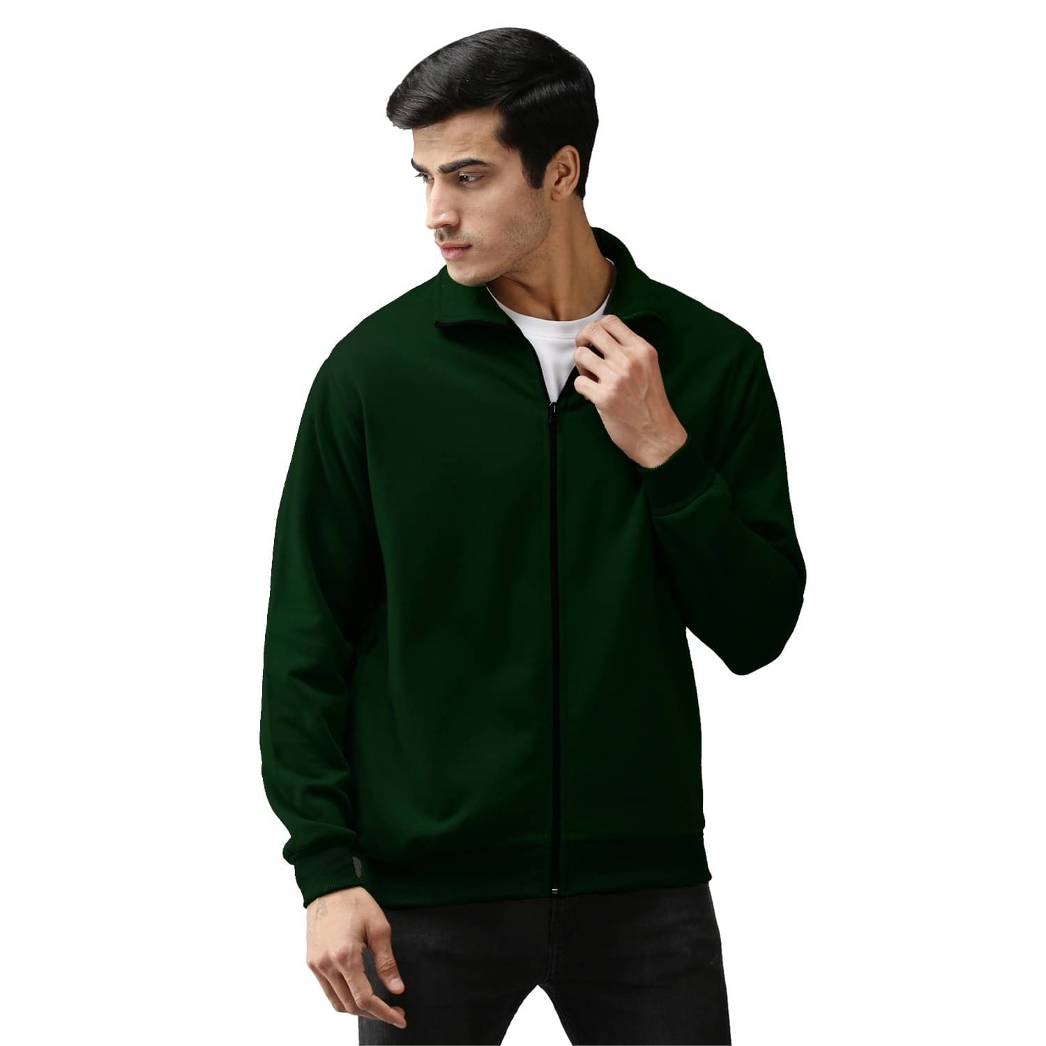 EPPE Green Cotton Blend Men's Running Jacket ( Pack of 1 )     			EPPE Green Cotton Blend Men's Running Jacket ( Pack of 1 )