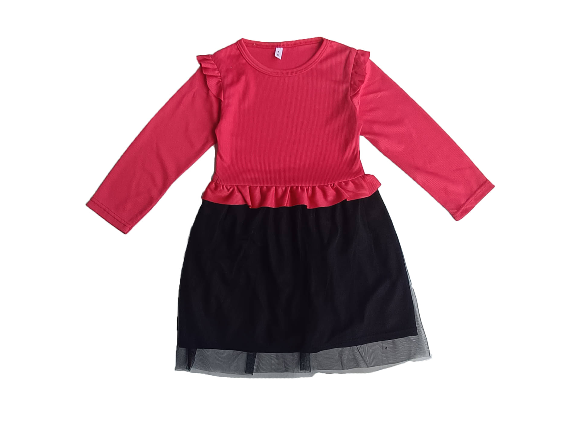     			Hikuj Cotton Blend Frock For Baby Girls ( Pack of 1 , Red )