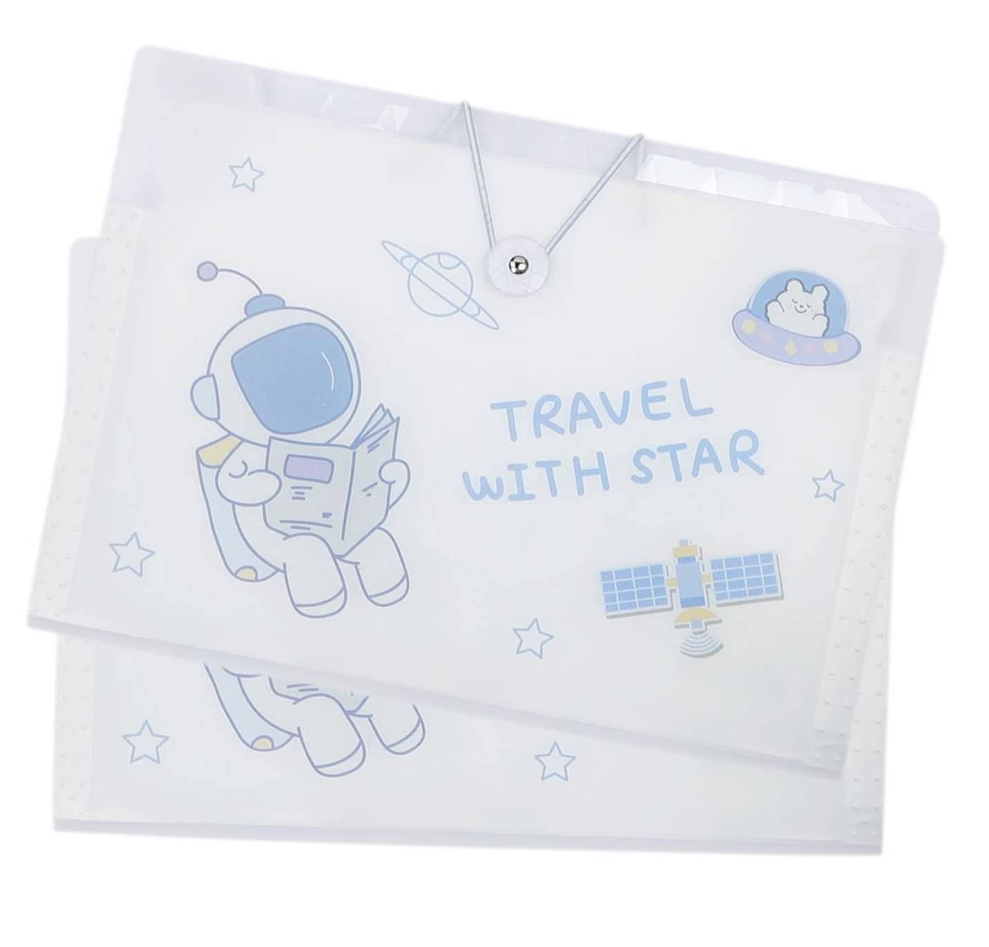 Indusbay Blue Button Folder ( Pack of 2 ) Indusbay Blue Button Folder ( Pack of 2 )