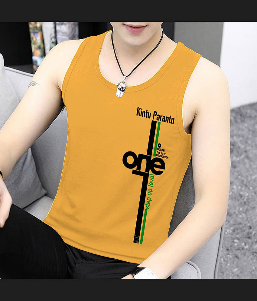 Kintu Parantu Pack of 1 Polyester Basic Vest For Men ( White ) - Nightwear & Loungewear | Buy online on ZillyBuy