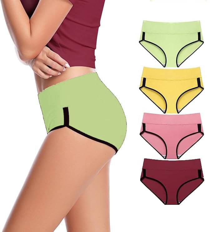 Louis Craft Pack of 4 Cotton Hipster For Women ( Multicolor5 ) Louis Craft Pack of 4 Cotton Hipster For Women ( Multicolor5 )