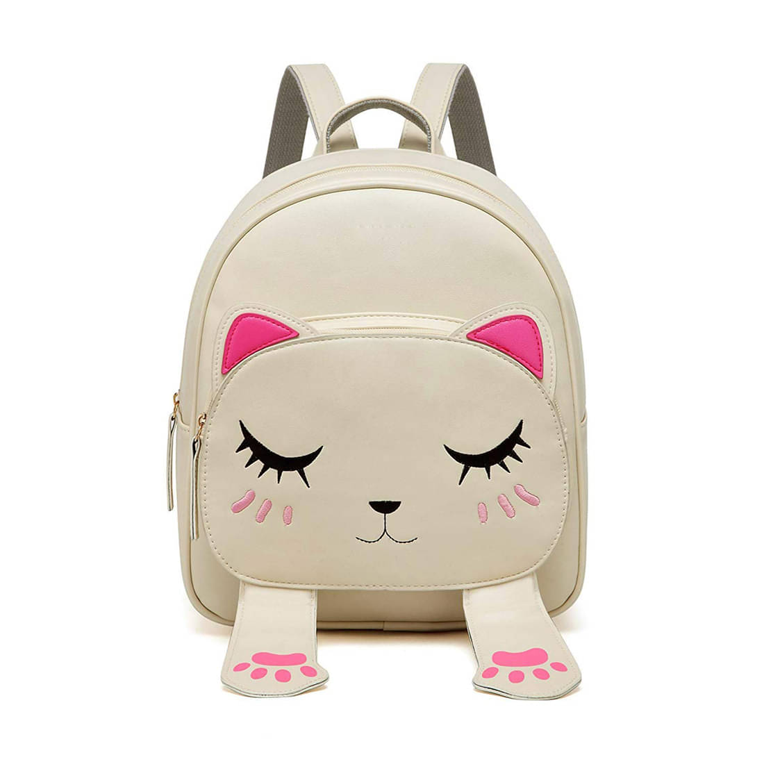     			Raez 5 Ltrs PU Backpack *For Women ( Cream )