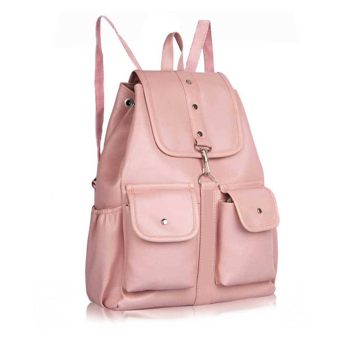     			Raez 5 Ltrs PU Backpack *For Women ( Peach )