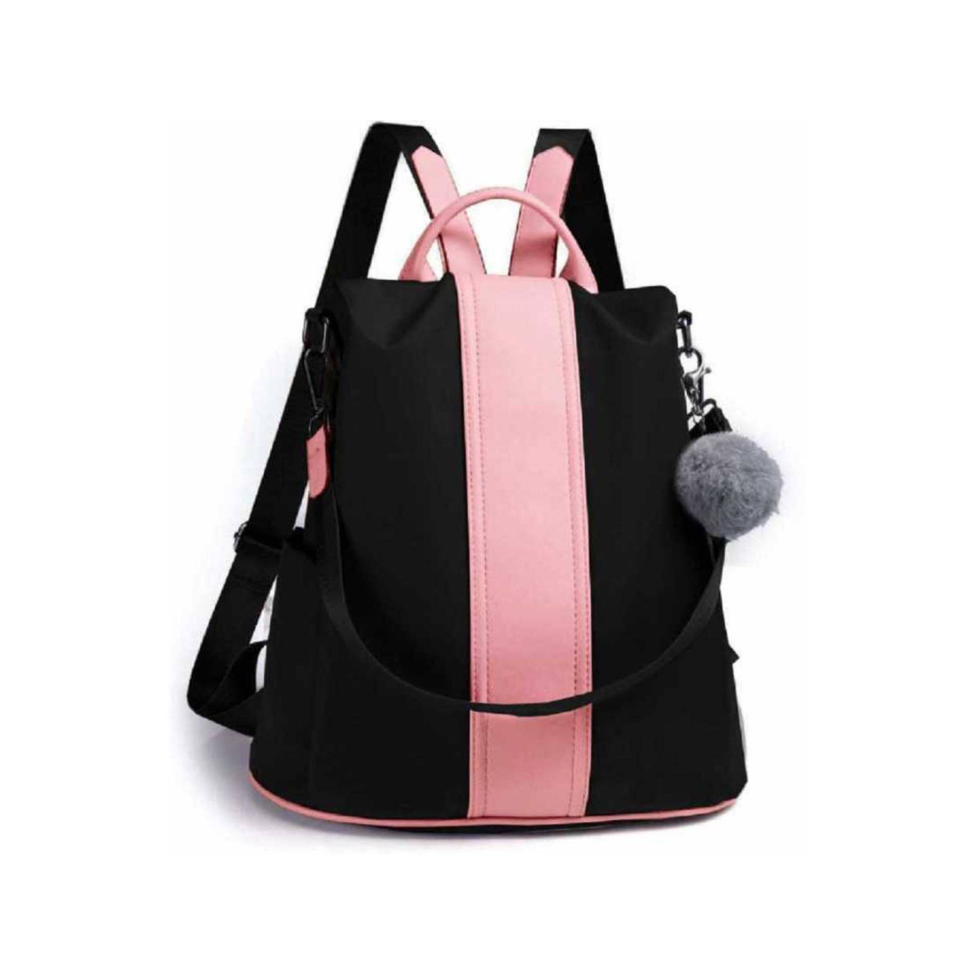     			Raez 5 Ltrs PU Backpack *For Women ( Black )