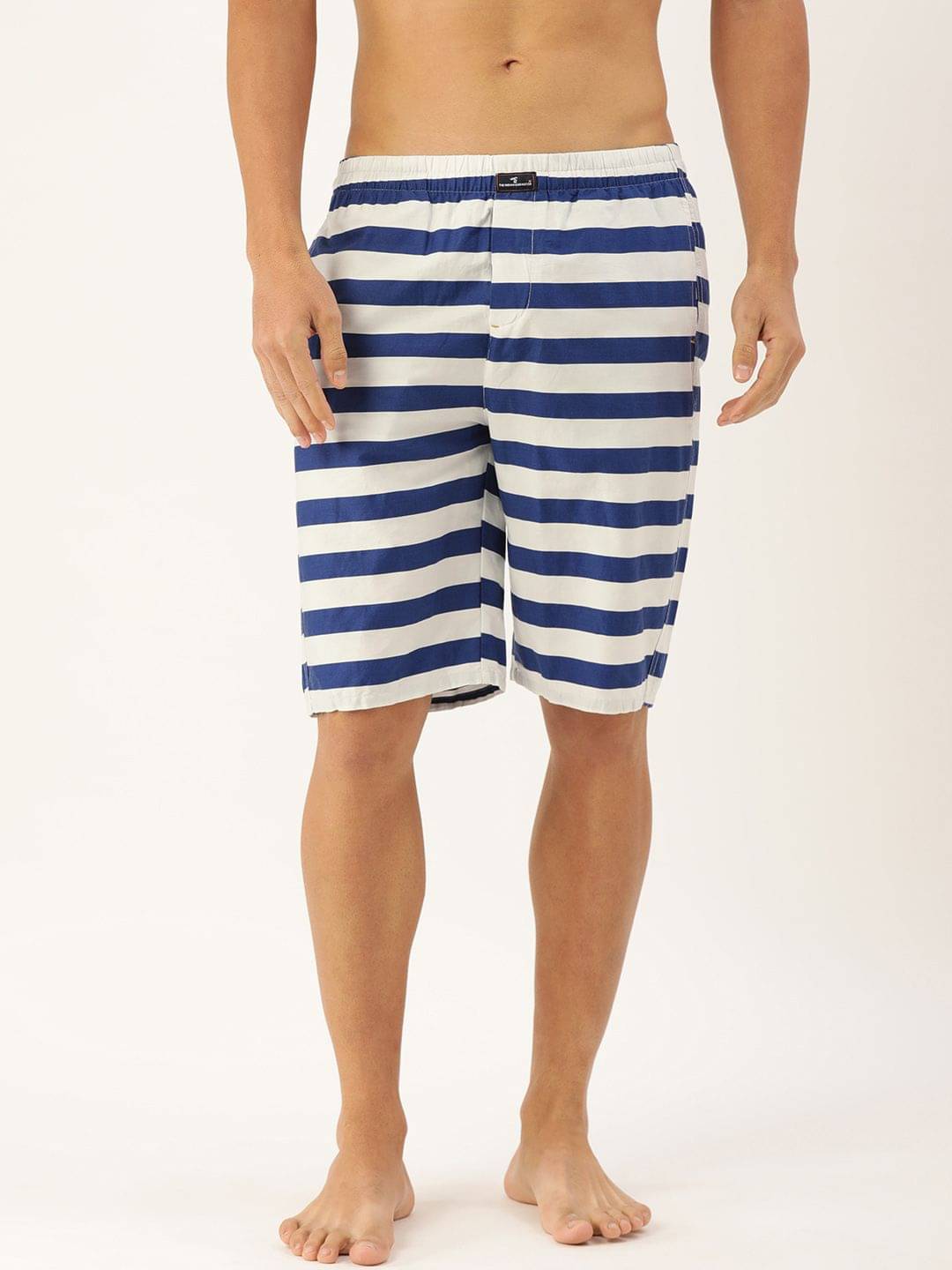 The Indian Garage Co. Pack of 1 Cotton Boxers For Men's ( Navy Blue )     			The Indian Garage Co. Pack of 1 Cotton Boxers For Men's ( Navy Blue )