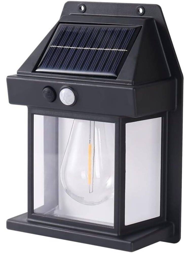     			ZESTRUM 1W Solar Outdoor Wall Light ( Pack of 1 )