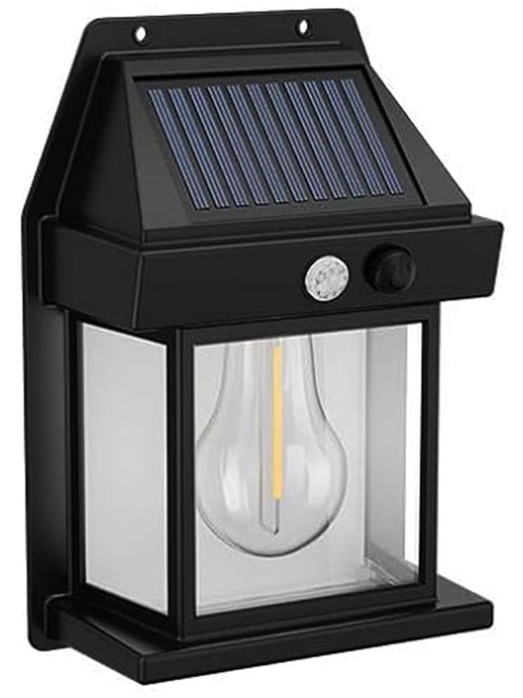     			ZESTRUM 5W Solar Outdoor Wall Light ( Pack of 1 )