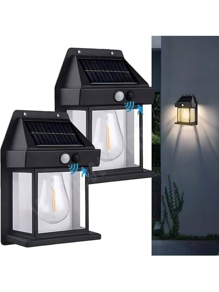 ZESTRUM 5W Solar Outdoor Wall Light ( Pack of 2 )