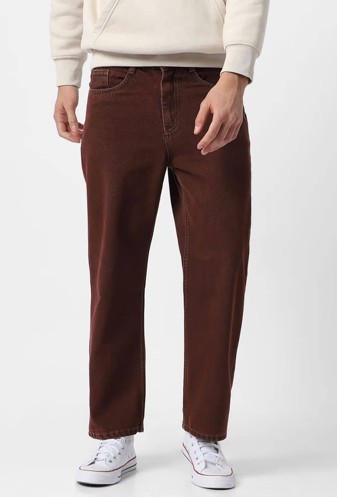 9x denims Basic Men's Jeans - Brown ( Pack of 1 ) - Jeans | Buy online on ZillyBuy