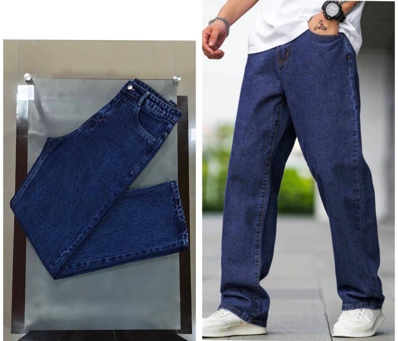 9x denims Basic Men's Jeans - Dark Blue ( Pack of 1 ) - Jeans | Buy online on ZillyBuy