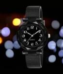 Cosmic Black Resin Analog Womens Watch