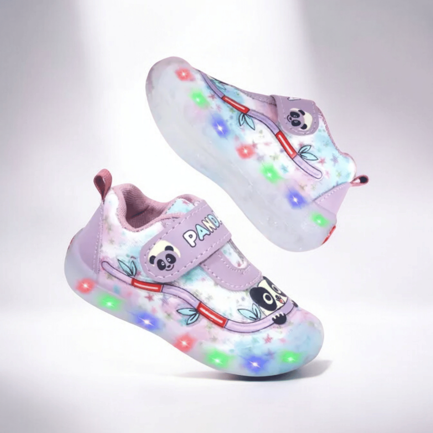     			ICONIC ME - Pink Boy's LED Shoes ( 1 Pair )