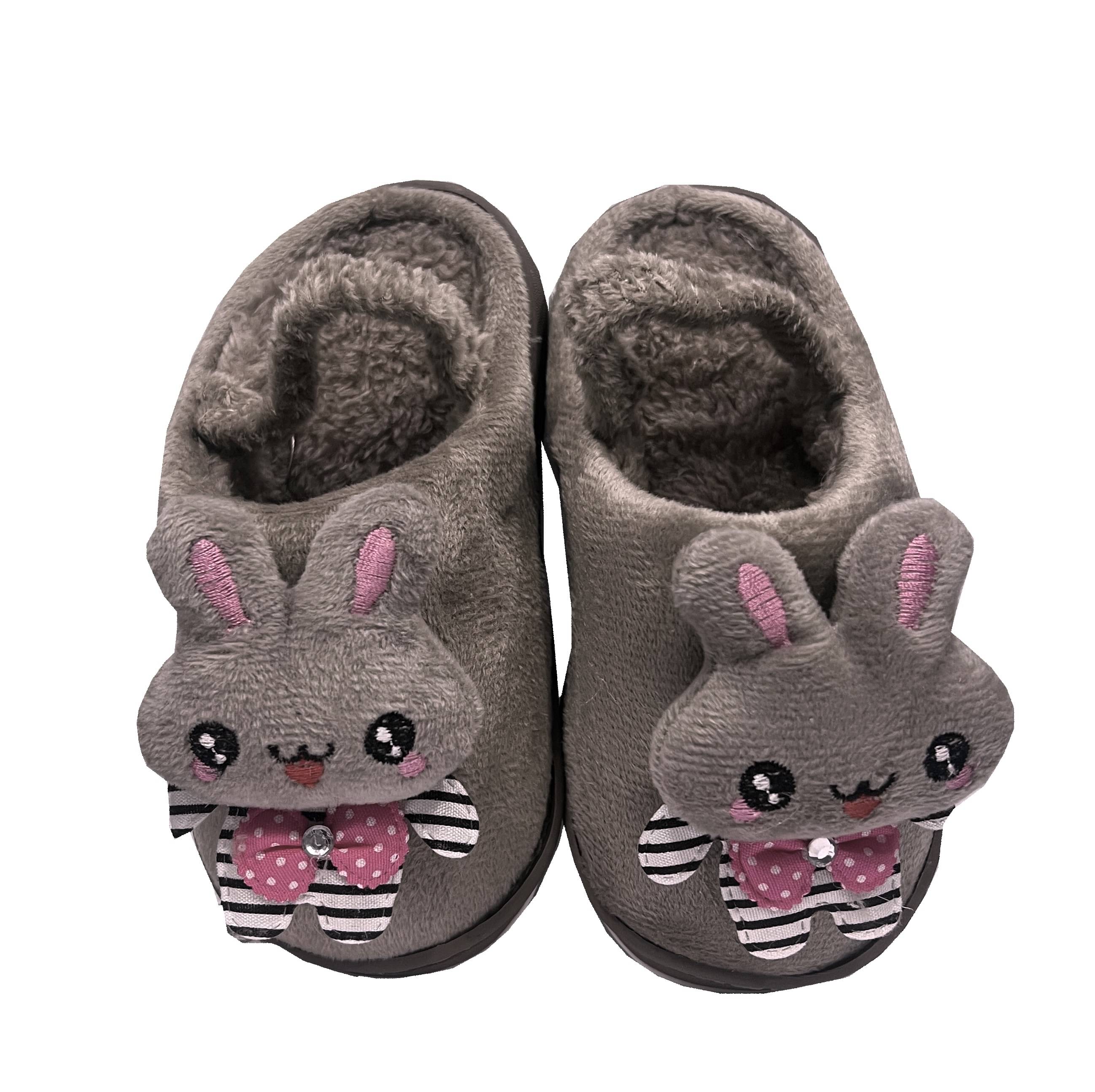 Kid's Winter Warm Anti-slip Fluffy Home Slippers/Indoor Carpet Slippers Brown Color Kid's Winter Warm Anti-slip Fluffy Home Slippers/Indoor Carpet Slippers Brown Color