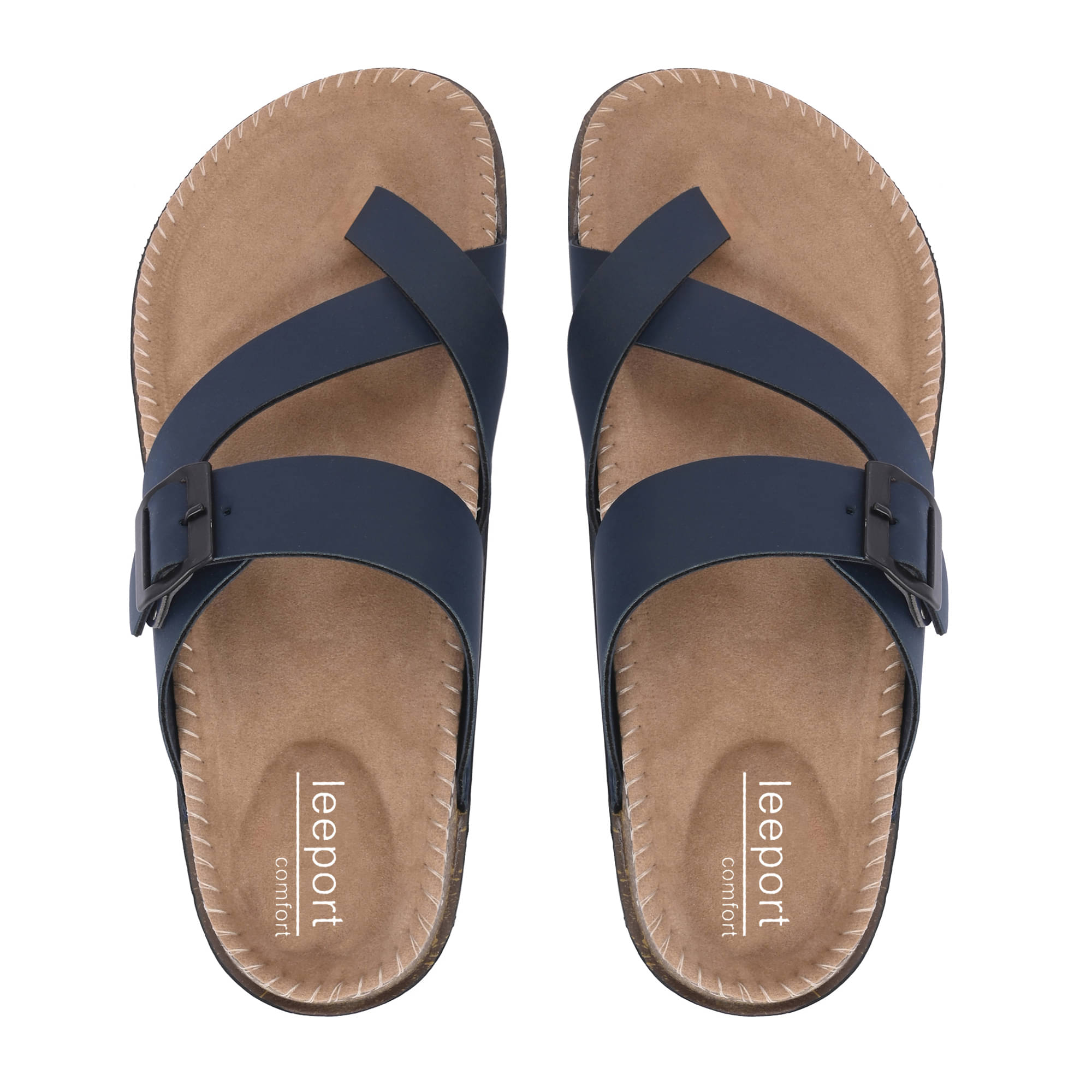     			Leeport Blue Men's Daily Slipper