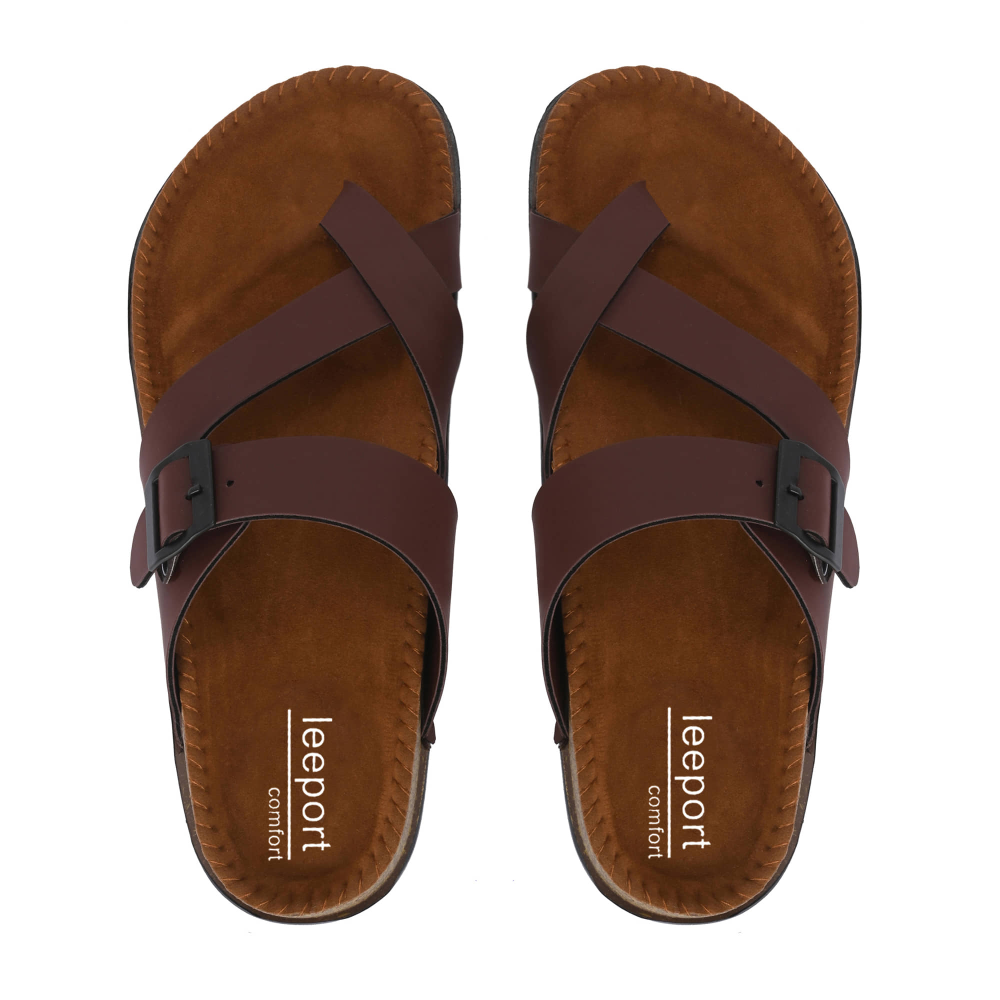 Leeport Black Men's Daily Slipper