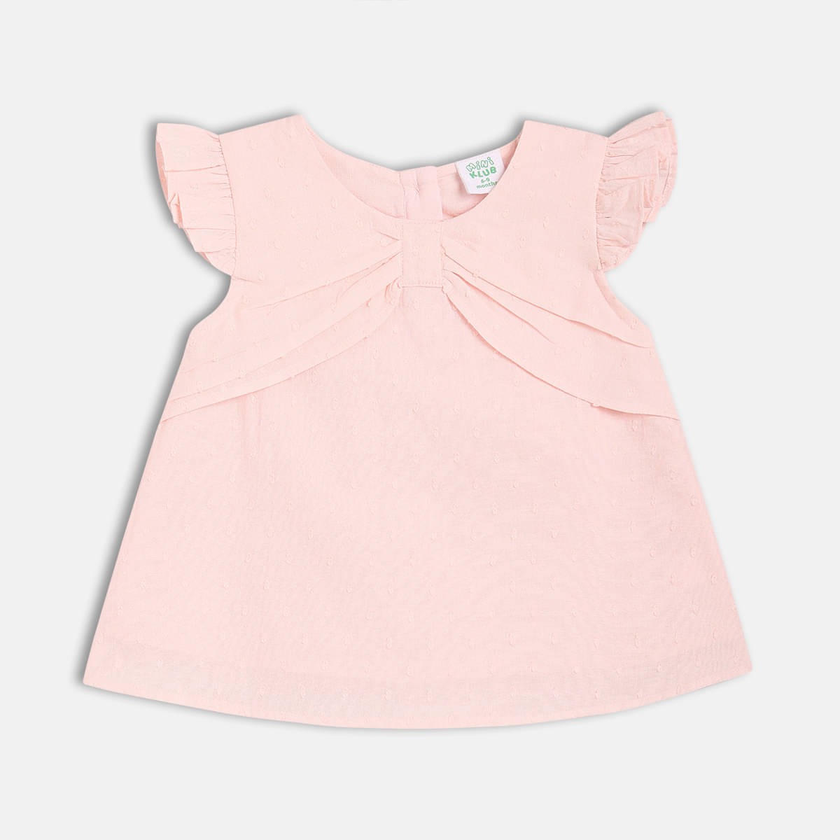     			MINI KLUB Pack of 1 Baby Girls Cotton Top ( Pink )
