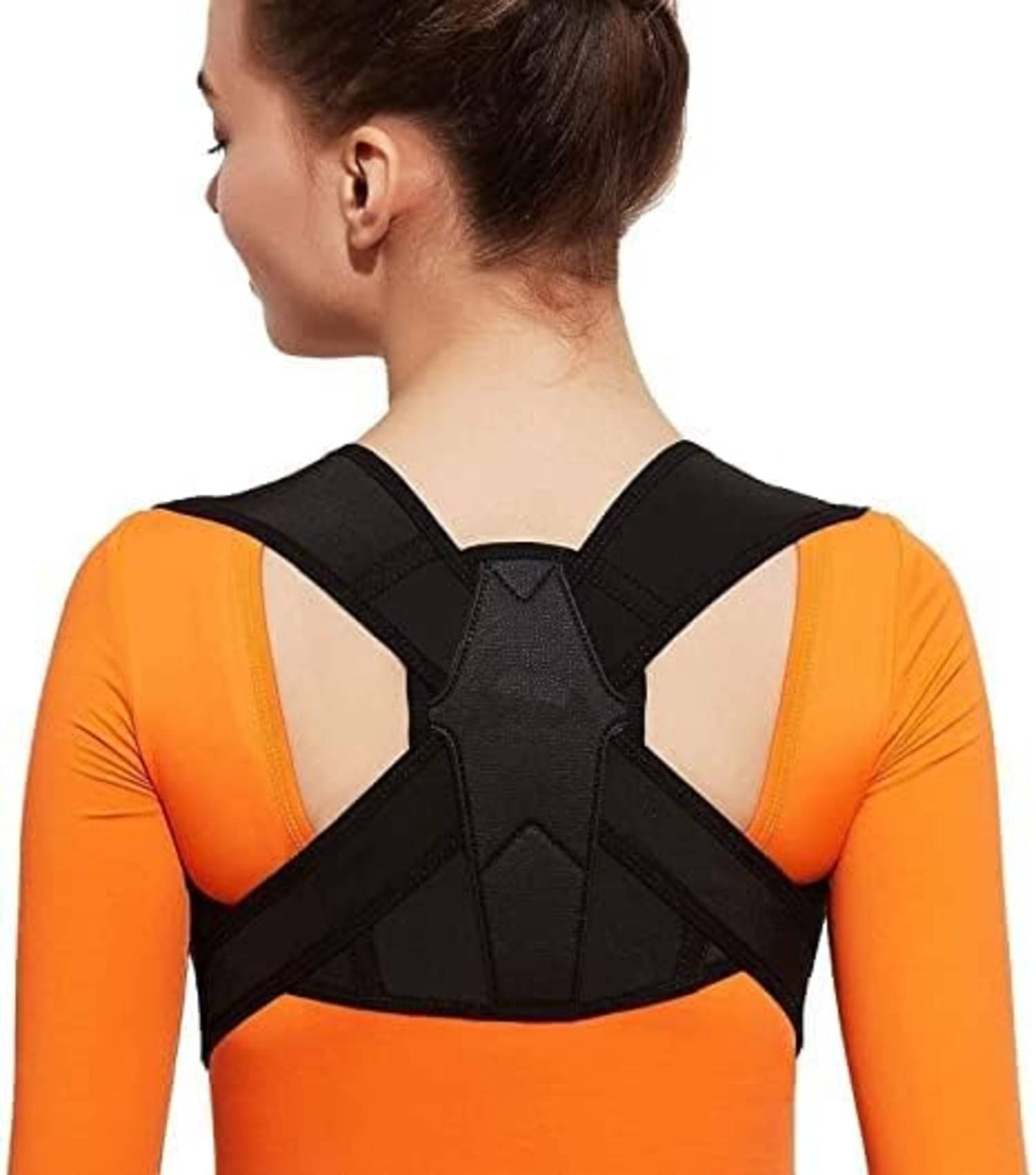 Musclefit Neoprene Blend Posture Corrector For Men & Women, Back Support Belt For Back Pain Relief (Universal Size) Musclefit Neoprene Blend Posture Corrector For Men & Women, Back Support Belt For Back Pain Relief (Universal Size)