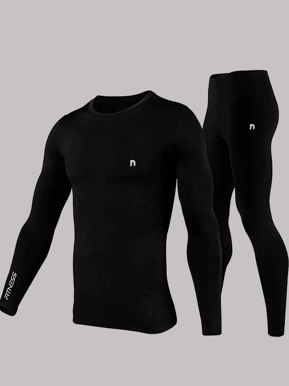 NEVER LOSE Men's T-shirt Trousers Co-Ords Set ( Pack of 2 , Black ) NEVER LOSE Men's T-shirt Trousers Co-Ords Set ( Pack of 2 , Black )