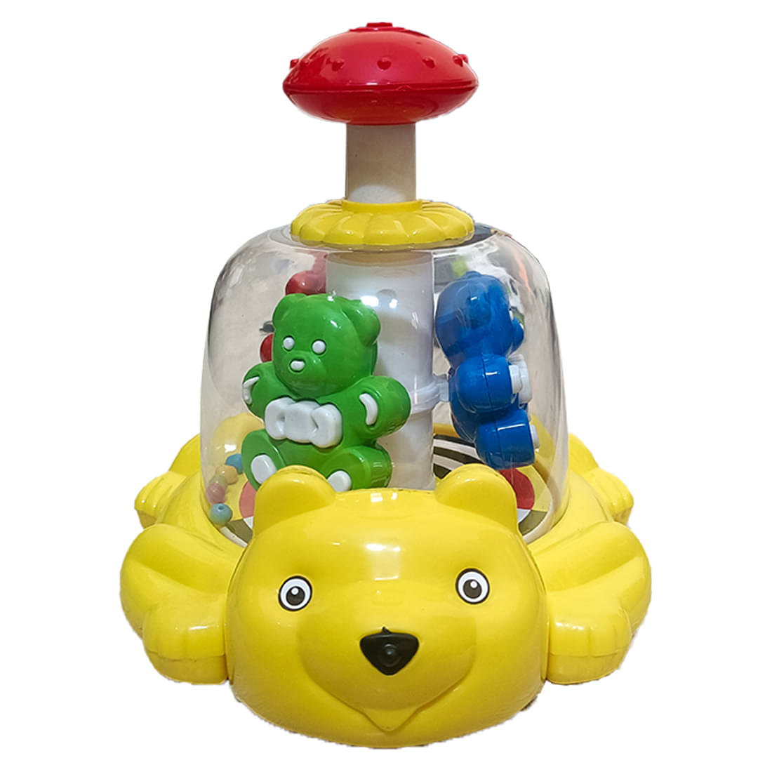 ToyBharat Push n Spin Teddy and Family Travel Toys | Push n Spin Toys ToyBharat Push n Spin Teddy and Family Travel Toys | Push n Spin Toys