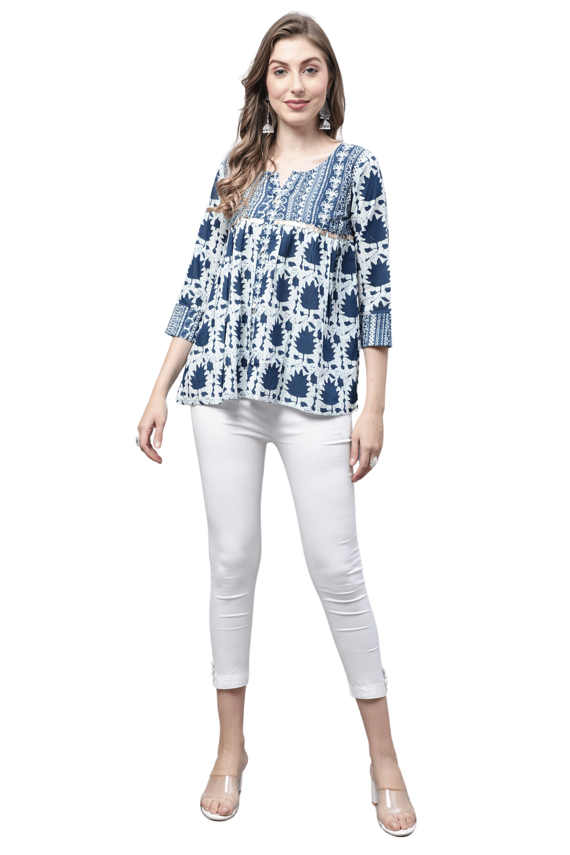    			Cotton Short Kurti For Women (Pack of 1)
