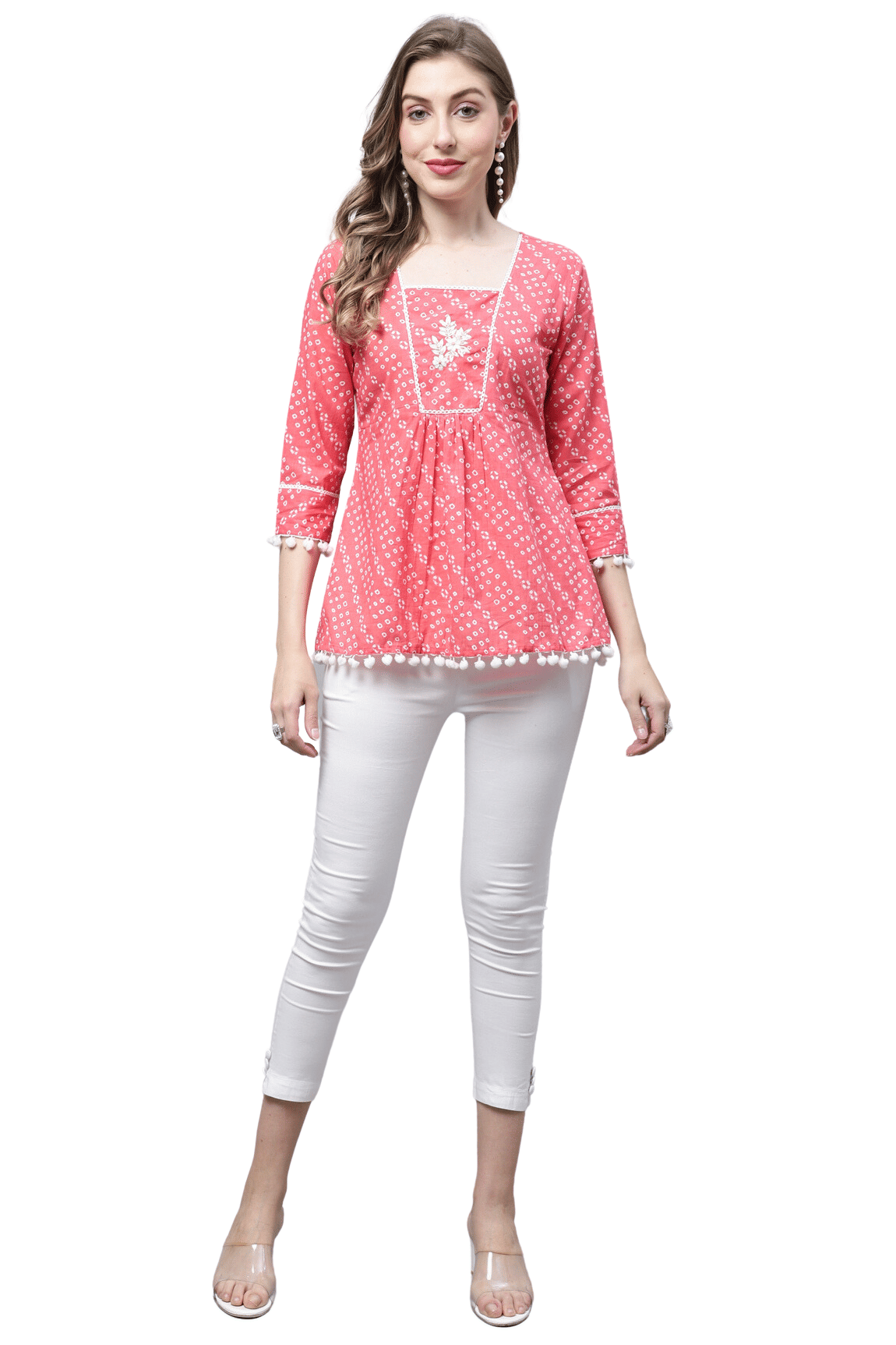 wonder weave Peach Cotton Women's Regular Top ( Pack of 1 ) wonder weave Peach Cotton Women's Regular Top ( Pack of 1 )