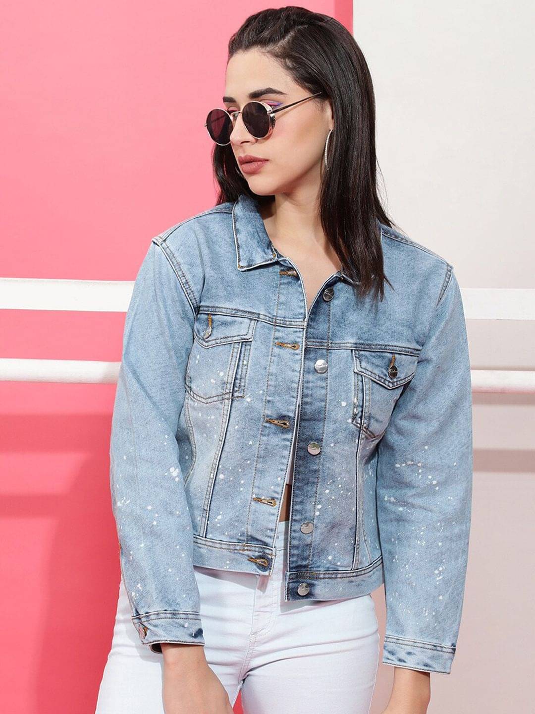     			Freehand - Cotton Blue Denim Jacket Pack of 1