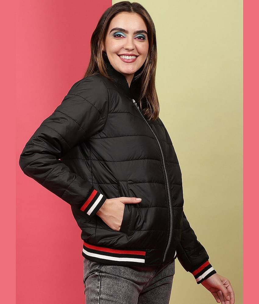 Freehand - Polyester Black Puffer Pack of 1