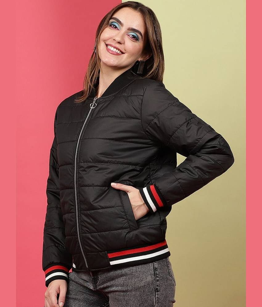 Freehand - Polyester Black Puffer Pack of 1