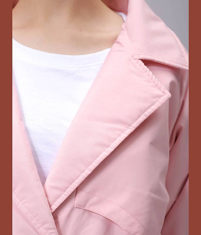 Freehand - Polyester Black Trench Coats Pack of 1