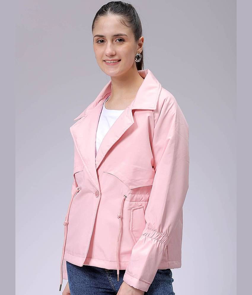 Freehand - Polyester Black Trench Coats Pack of 1