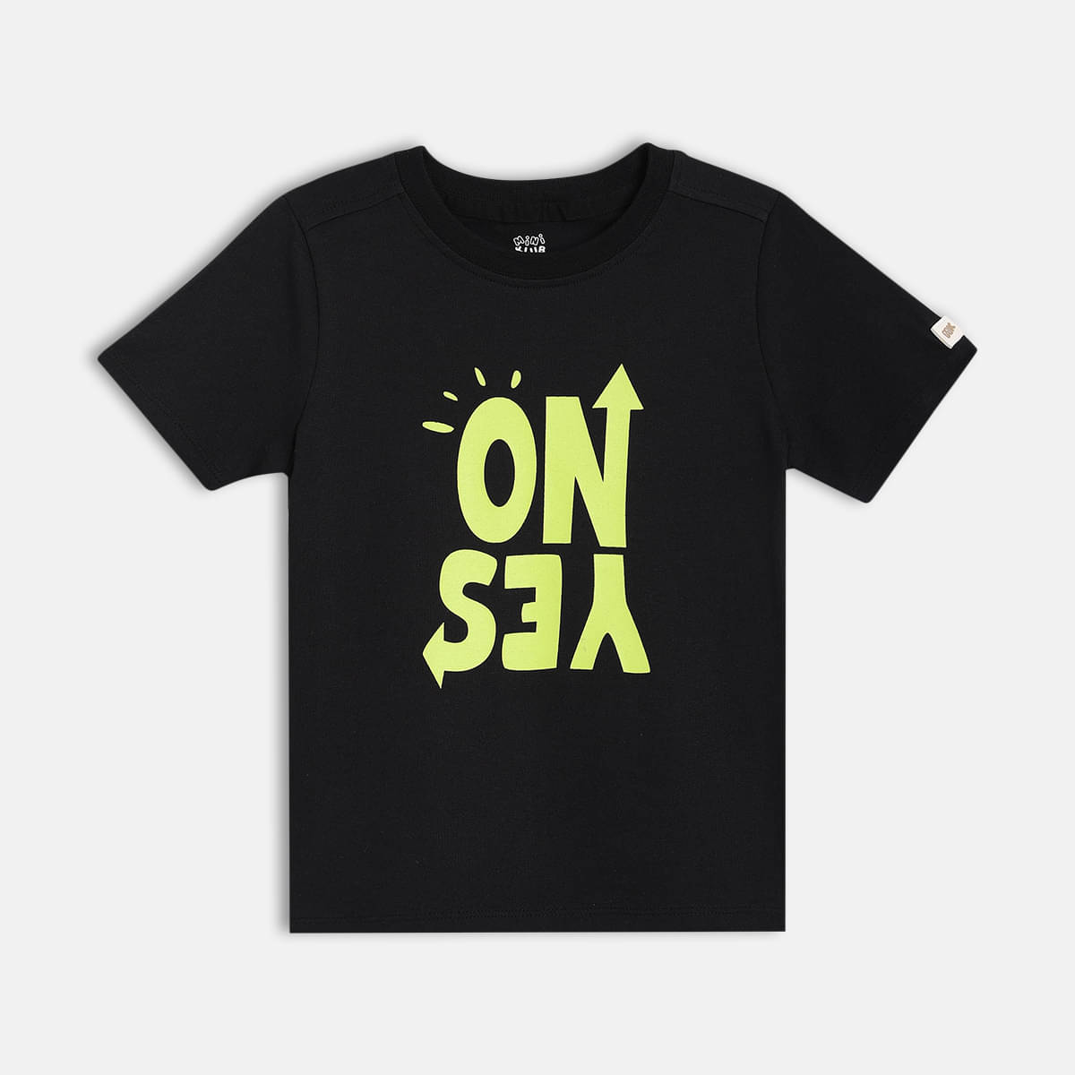     			MINI KLUB Pack of 5 Boys Cotton T-Shirt ( Black )