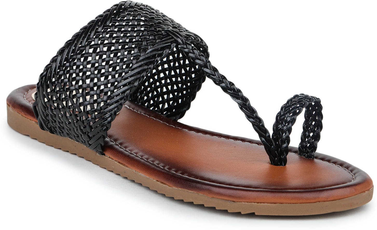     			Moonwalk Black Women's Flats