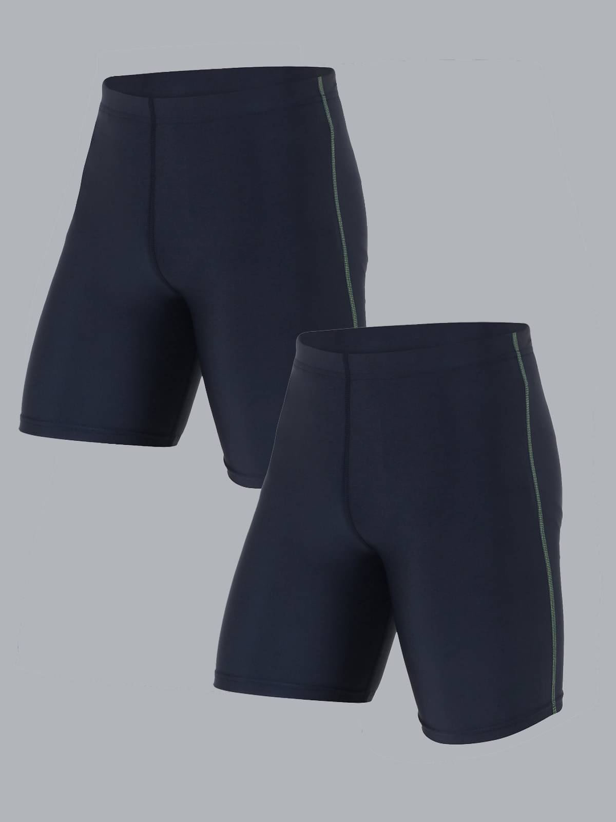     			NEVER LOSE Blue Polyester Men's Cycling Shorts ( Pack of 2 )