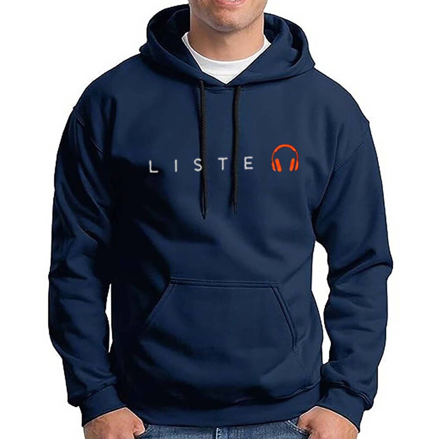 code yellow Fleece Hooded Men's Sweatshirt - Blue ( Pack of 1 )     			code yellow Fleece Hooded Men's Sweatshirt - Blue ( Pack of 1 )