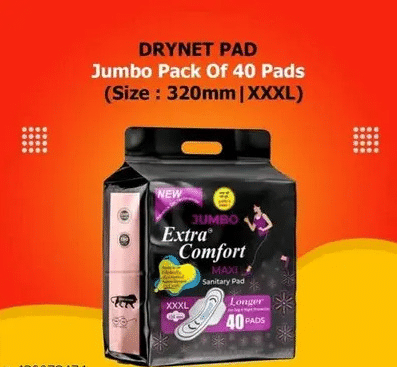     			7 Soft Dry Large Ultra Thin Sanitary Pad