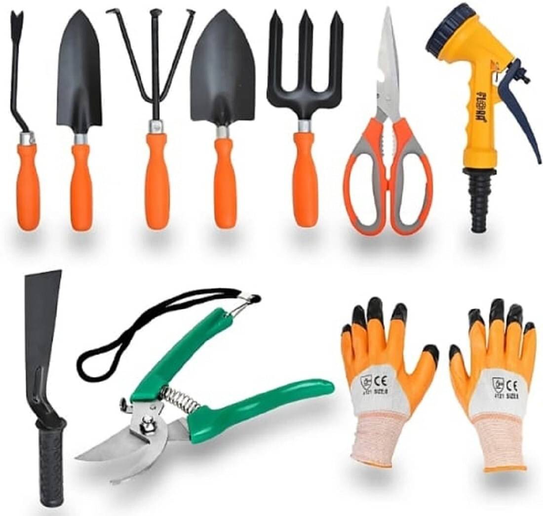     			AGT Garden Tool Set ( More than 7 )